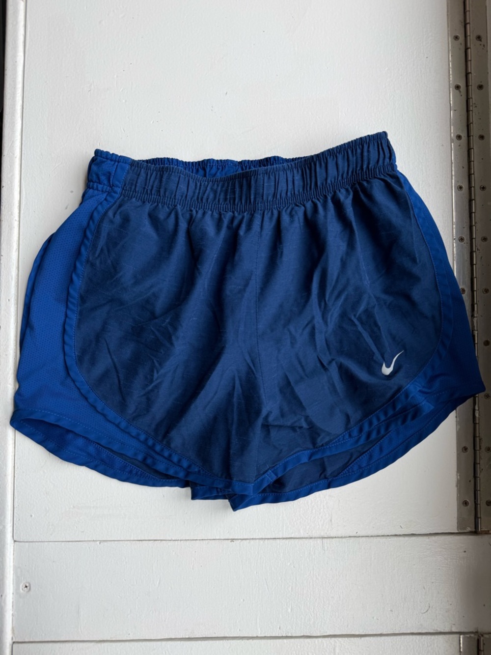 Nike Dri-Fit Tempo Women's Royal Blue Heathered Athletic Shorts